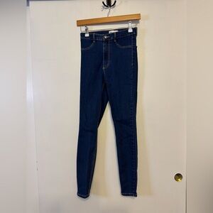 Zara Dark Blue Skinny Jeans